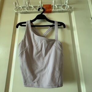 lululemon Lavender athletic top - everlux  asymmetrical tank